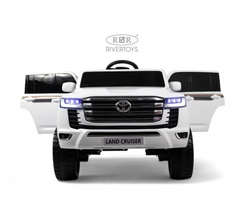 Детский электромобиль Toyota Land Cruiser 300 L999LL белый