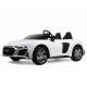 Детский электромобиль AUDI R8 (M333MM) белый