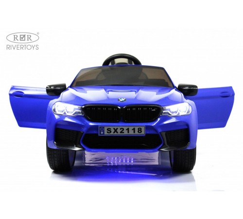 Детский электромобиль BMW M5 Competition (A555MP) синий Детский электромобиль BMW M5 Competition (A555MP) синий