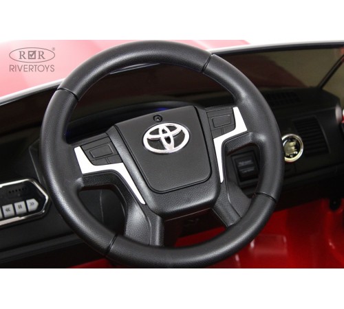 Детский электромобиль Toyota Land Cruiser 200 (JJ2022) красный глянец Детский электромобиль Toyota Land Cruiser 200 (JJ2022) красный глянец