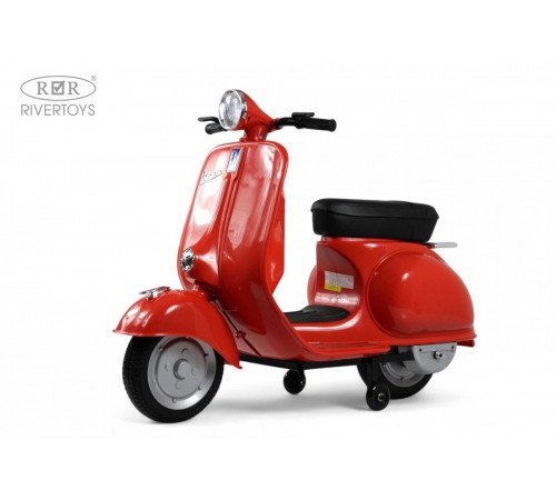 Детский электроскутер VESPA (M888MM) красный