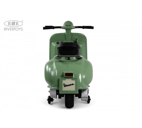 Детский электроскутер VESPA (M888MM) зеленый