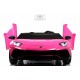 Детский электромобиль Lamborghini Aventador SV (M777MM) розовый