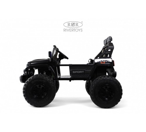Детский электромобиль Jeep A222AA черный
