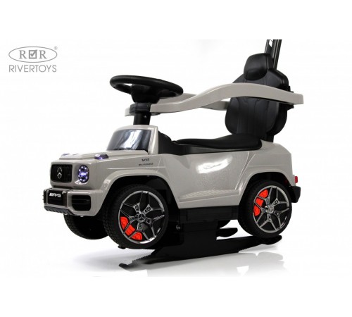Детский толокар Mercedes-Benz GL63 (Z001ZZ-A) серый бриллиант Детский толокар Mercedes-Benz GL63 (Z001ZZ-A) серый бриллиант