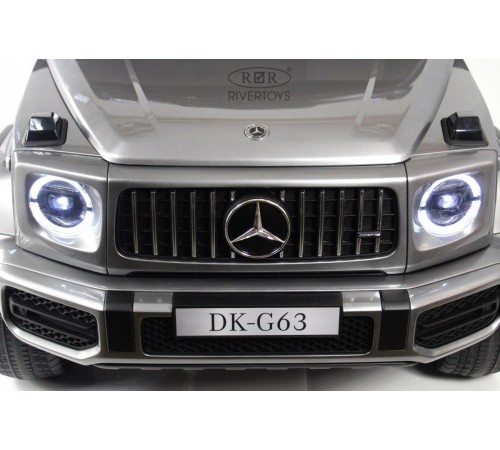 Детский электромобиль Mercedes Benz G63 Y777YY серый глянец Детский электромобиль Mercedes Benz G63 Y777YY серый глянец