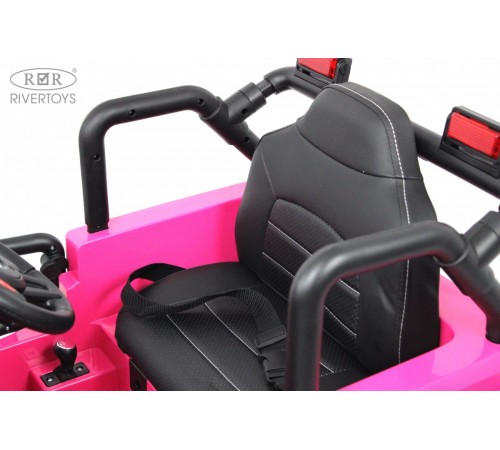 Детский электромобиль T222TT 4WD розовый