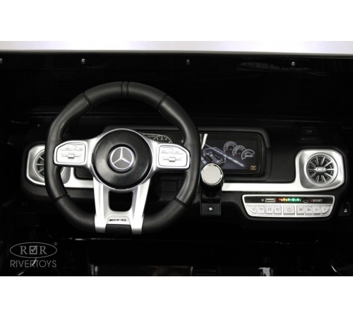Детский электромобиль AMG G63 4WD (S307) черный глянец Детский электромобиль AMG G63 4WD (S307) черный глянец