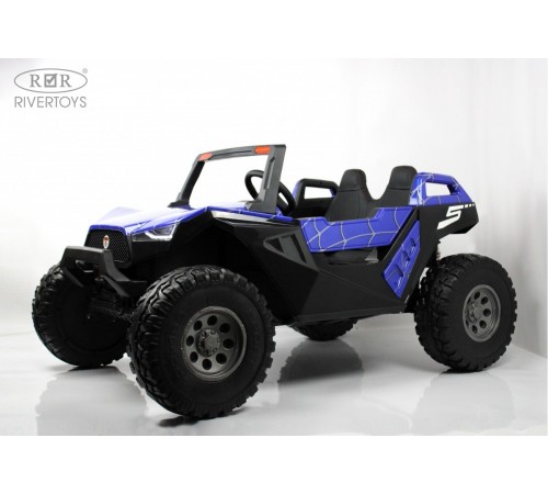 Детский электромобиль A707AA LUX 4WD синий Spider Детский электромобиль A707AA LUX 4WD синий Spider