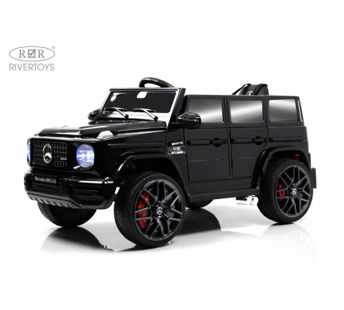 Детский электромобиль Mercedes-Benz G63 (O111OO) черный глянец Детский электромобиль Mercedes-Benz G63 (O111OO) черный глянец