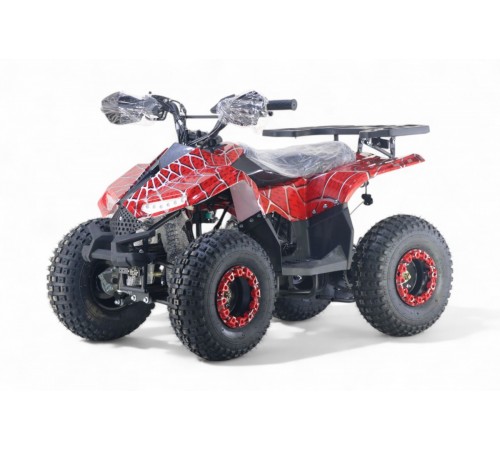 Детский квадроцикл LEON 49CC красный спайдер Детский квадроцикл LEON 49CC красный спайдер
