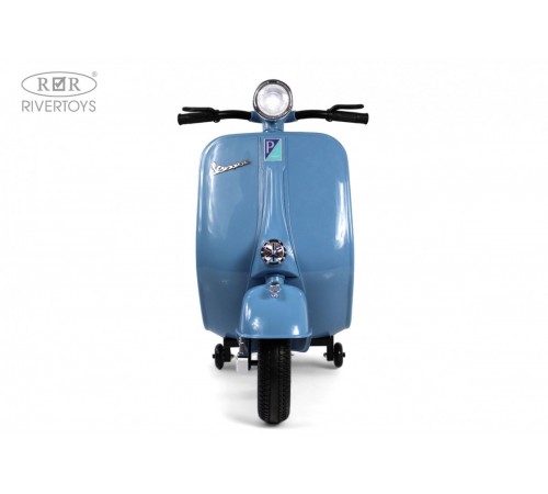 Детский электроскутер VESPA (M888MM) синий