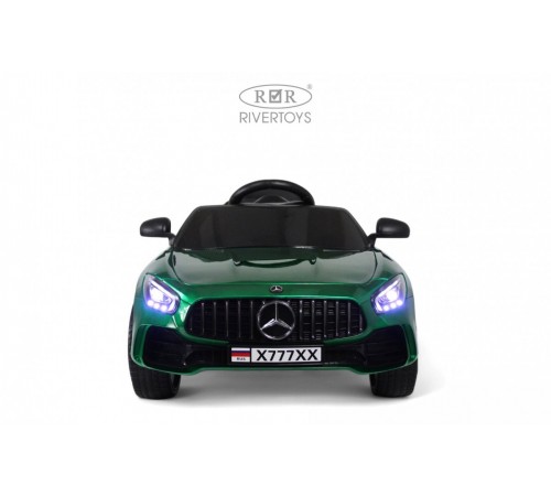 Детский электромобиль Mercedes-Benz AMG GT X777XX зеленый глянец Детский электромобиль Mercedes-Benz AMG GT X777XX зеленый глянец