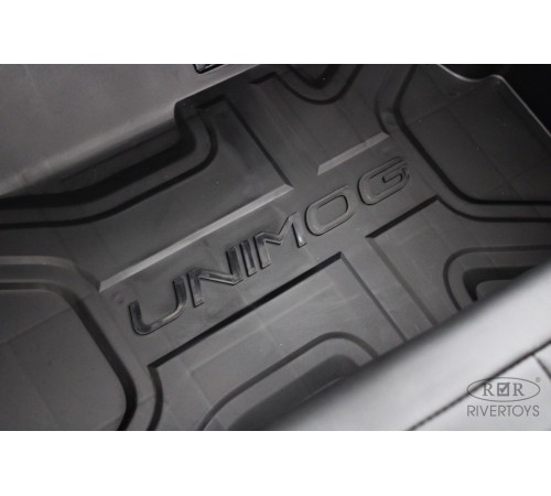 Детский электромобиль Mercedes-Benz Unimog Concept (P555BP) серебристый глянец