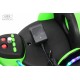 Детский электромотоцикл HL300 зеленый