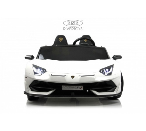 Детский электромобиль Lamborghini Aventador SVJ (A111MP) белый Детский электромобиль Lamborghini Aventador SVJ (A111MP) белый