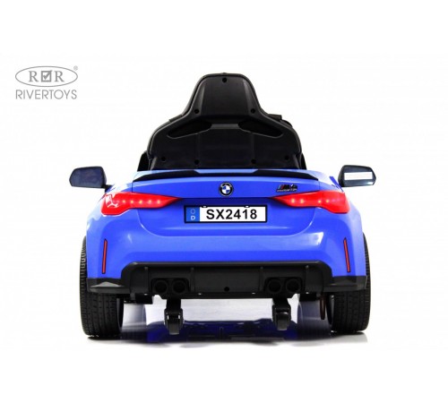 Детский электромобиль BMW M4 (A004AA) синий Детский электромобиль BMW M4 (A004AA) синий