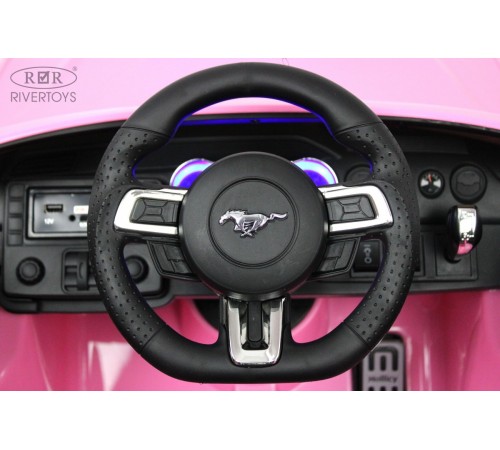 Детский электромобиль Ford Mustang GT (A222MP) розовый