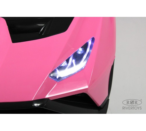 Детский электромобиль Lamborghini Huracán STO (E888EE) розовый Детский электромобиль Lamborghini Huracán STO (E888EE) розовый