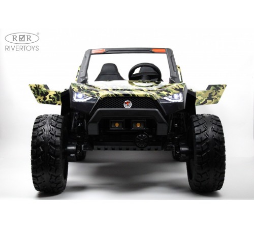 Детский электромобиль Buggy A707АА зеленый камуфляж Детский электромобиль Buggy A707АА зеленый камуфляж