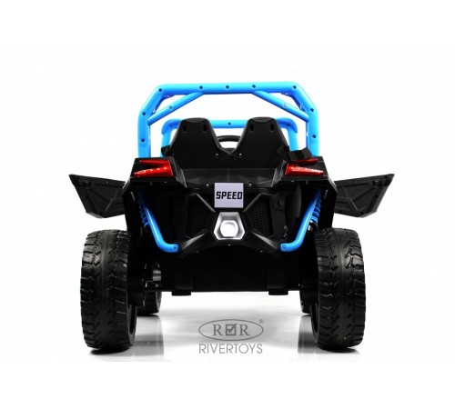 Детский электромобиль F888FF 4WD синий