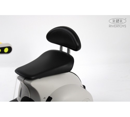 Детский электроскутер K444PX серый