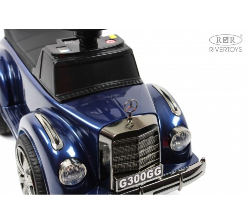 Детский толокар G300GG синий глянец Детский толокар G300GG синий глянец