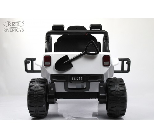 Детский электромобиль T222TT 4WD белый