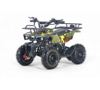 Детский бензиновый квадроцикл TIGER желтый камуфляж