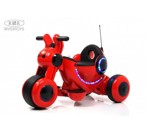 Детский электромотоцикл HL300 Red 6V - HL300-R