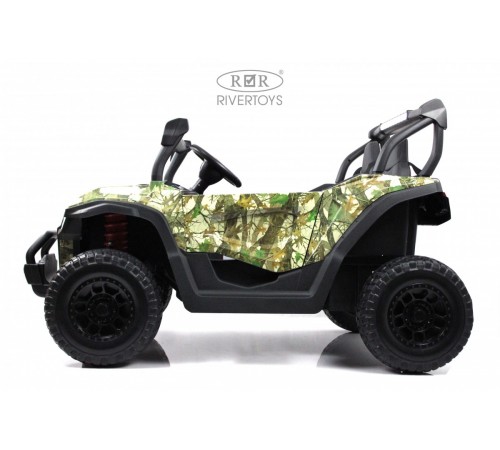 Детский электромобиль P333PP (Buggy) зеленый камуфляж Детский электромобиль P333PP (Buggy) зеленый камуфляж