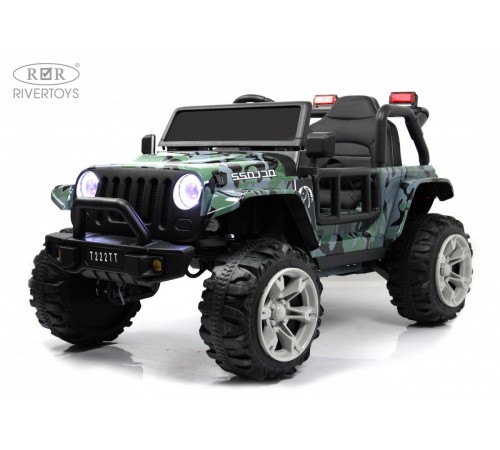 Детский электромобиль T222TT 4WD камуфляж Детский электромобиль T222TT 4WD камуфляж