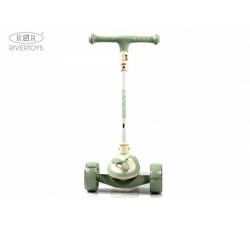 Детский самокат HB-8001 - 6 шт в упаковке (розовый - 2, коричневый - 2, зеленый - 2)
