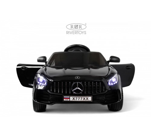 Детский электромобиль Mercedes-Benz AMG GT X777XX черный глянец Детский электромобиль Mercedes-Benz AMG GT X777XX черный глянец