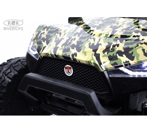 Детский электромобиль Buggy A707АА зеленый камуфляж Детский электромобиль Buggy A707АА зеленый камуфляж