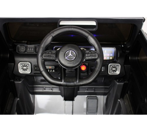 Детский электромобиль Mercedes-Benz G63 4WD (K999KK) серый глянец