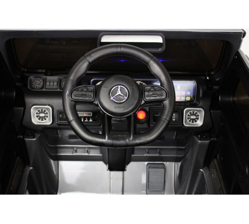 Детский электромобиль Mercedes-Benz G63 (K999KK) серый глянец