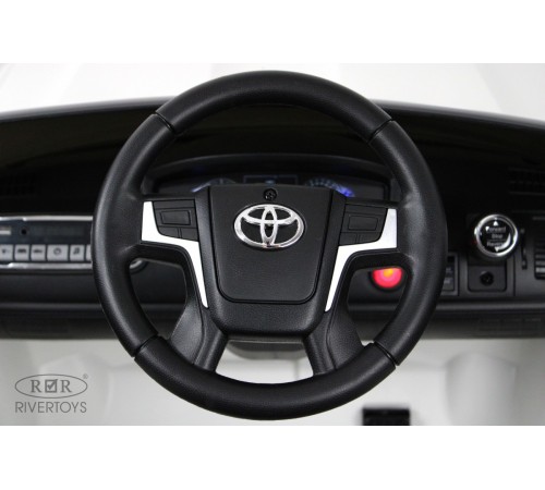 Детский электромобиль Toyota Land Cruiser 200 (JJ2022) белый