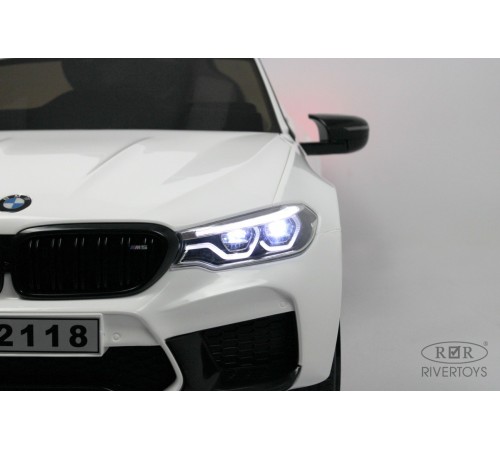 Детский электромобиль BMW M5 (A555MP) белый Детский электромобиль BMW M5 (A555MP) белый