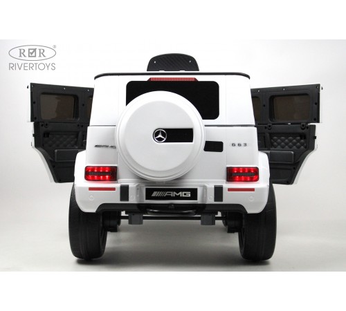 Детский электромобиль Mercedes-Benz G63 4WD (K999KK) белый