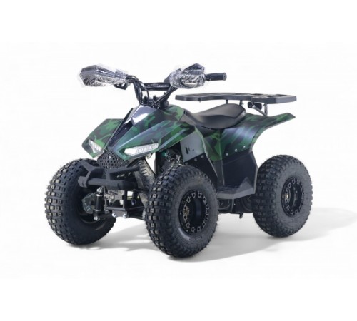 Детский квадроцикл LEON 49CC зеленый камуфляж Детский квадроцикл LEON 49CC зеленый камуфляж