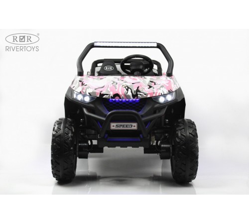 Детский электромобиль T777TT 4WD розовый камуфляж Детский электромобиль T777TT 4WD розовый камуфляж