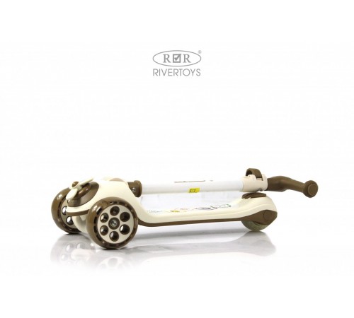 Детский самокат HB-8001 - 6 шт в упаковке (розовый - 2, коричневый - 2, зеленый - 2)