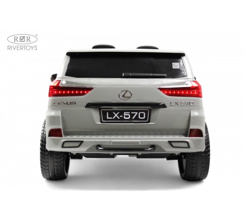 Детский электромобиль Lexus 570 (E555EE) серый Детский электромобиль Lexus 570 (E555EE) серый