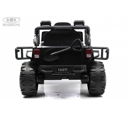 Детский электромобиль T222TT 4WD черный Детский электромобиль T222TT 4WD черный
