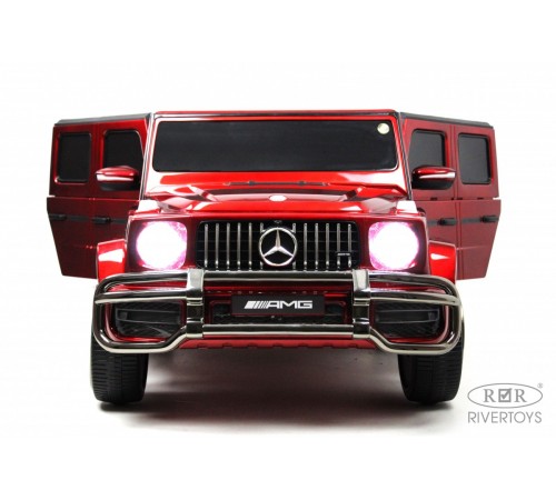 Детский полноприводный электромобиль Mercedes-AMG G63 S307-4WD (Лицензия) с дистанционным управлением вишневый глянец Детский полноприводный электромобиль Mercedes-AMG G63 S307-4WD (Лицензия) с дистанционным управлением вишневый глянец