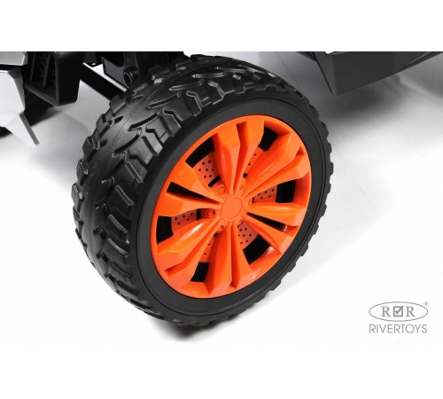 Детский электромобиль F888FF 4WD оранжевый