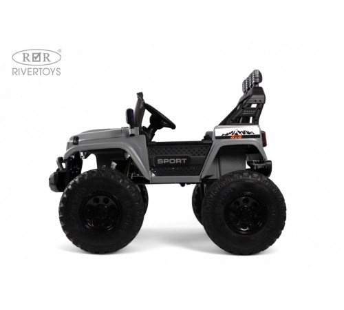 Детский электромобиль Jeep A222AA серый Детский электромобиль Jeep A222AA серый