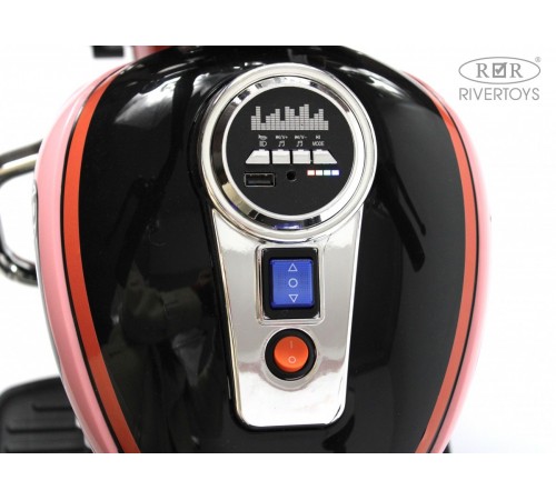 Детский электротрицикл K003PX розовый Детский электротрицикл K003PX розовый