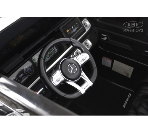 Детский электромобиль Mercedes Benz G63 Y777YY серый глянец Детский электромобиль Mercedes Benz G63 Y777YY серый глянец